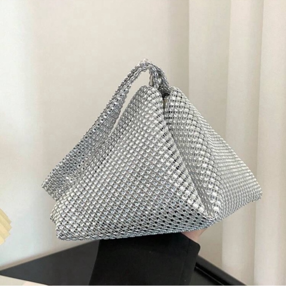 Silver Clutch / Purse